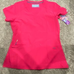 NWT med couture pink scrubs